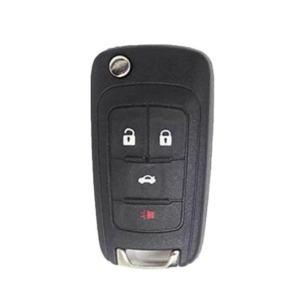 KeylessFactory: GM 4 Button HU100 Flip Key w/ Prox PEPS Function
